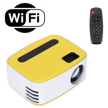 Mini Proyector Portátil WiFi 1080P con Altavoz Integrado