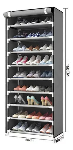 Organizador de Zapatos de 9 Niveles – Ahorra Espacio con Estilo