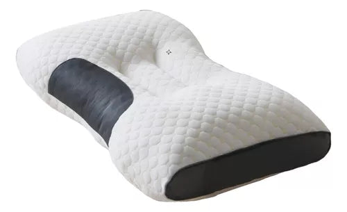 Combo Descanso Total: 2 Almohadas Ergonómicas + Mini Parche Masajeador EMS