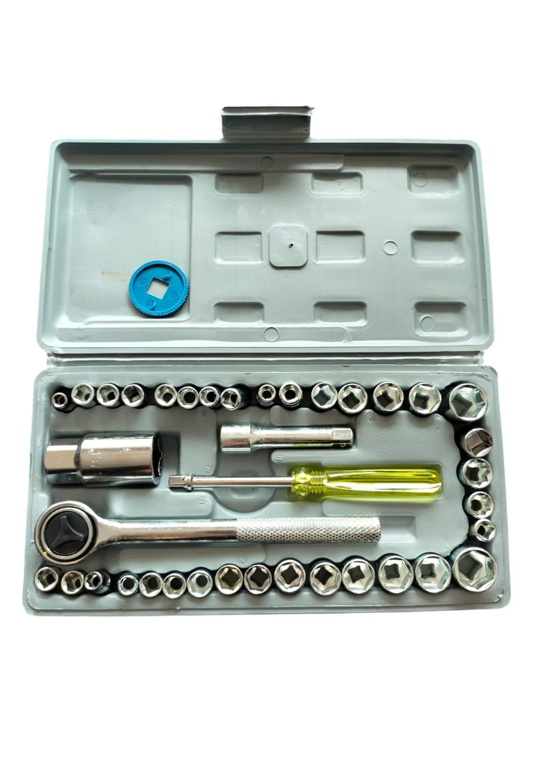 Kit de Herramientas 40 Piezas Compacto, Resistente y Listo para Todo