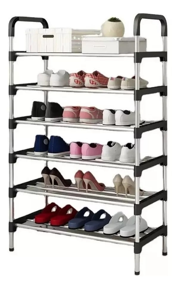 Zapatero Vertical de 6 Niveles, Ahorra Espacio y Ordena tu Hogar