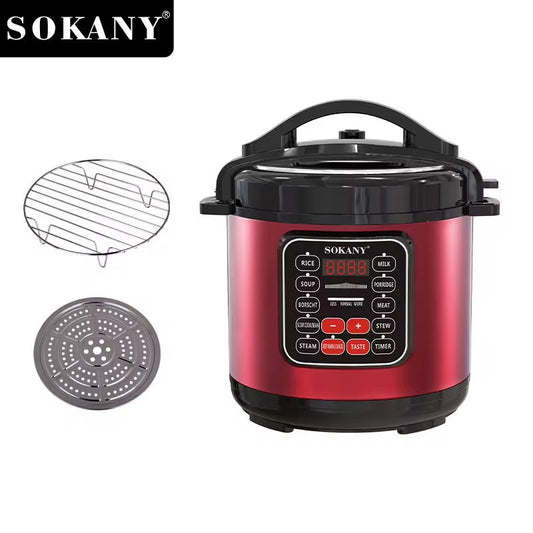 Sokany SmartCook™ Olla de Presión Digital 5 L