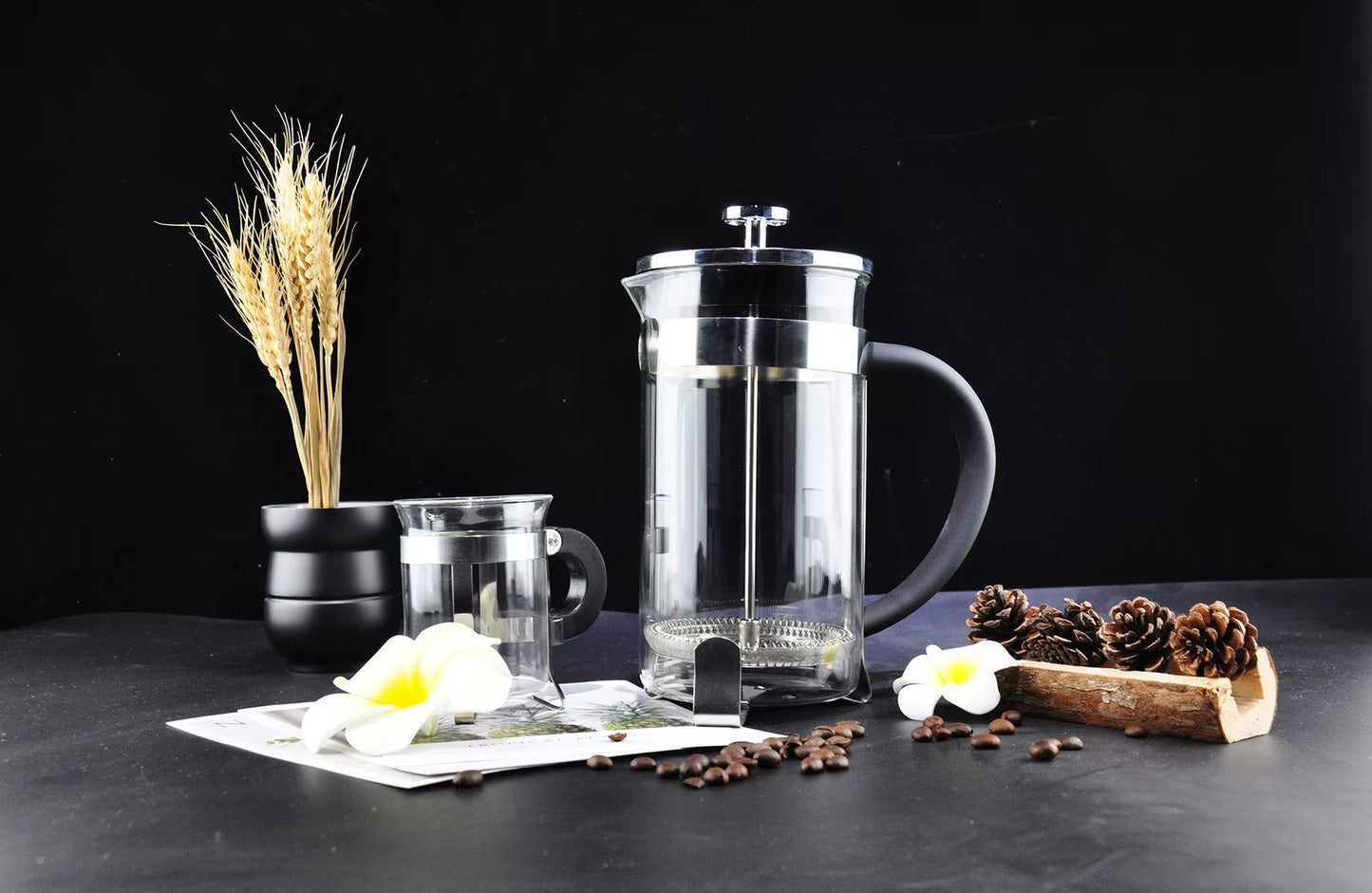 SteelBrew™ 600 Prensa Francesa Premium de Acero Inoxidable