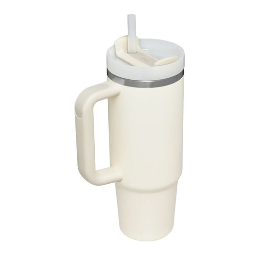 vaso térmico pastel con pitillo – 40 oz, doble pared aislante