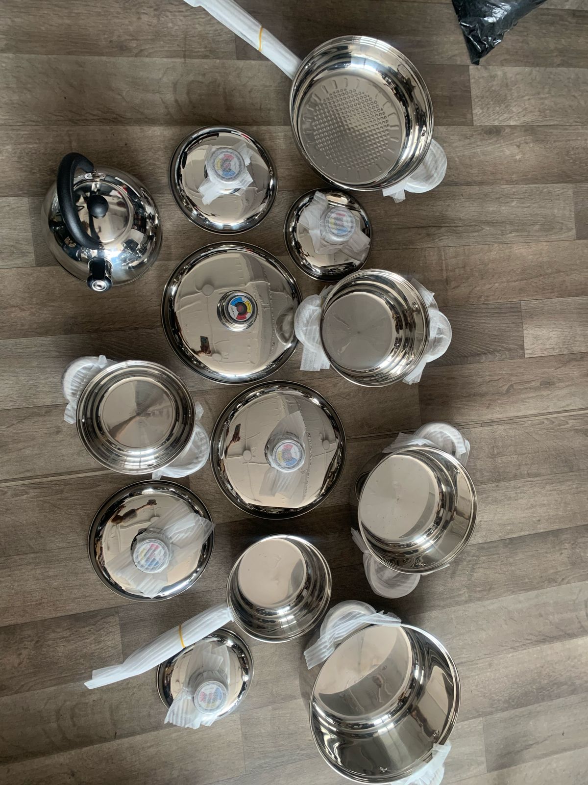 ChefMax™ Steel Set de Ollas 13 Piezas de Alta Durabilidad
