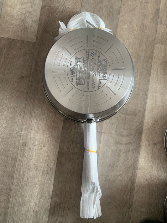 ChefMax™ Steel Set de Ollas 13 Piezas de Alta Durabilidad