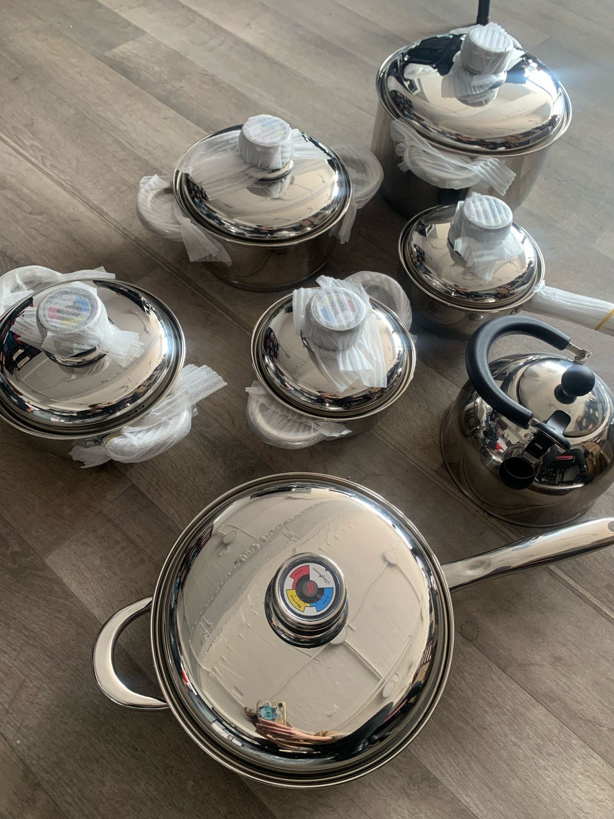 ChefMax™ Steel Set de Ollas 13 Piezas de Alta Durabilidad
