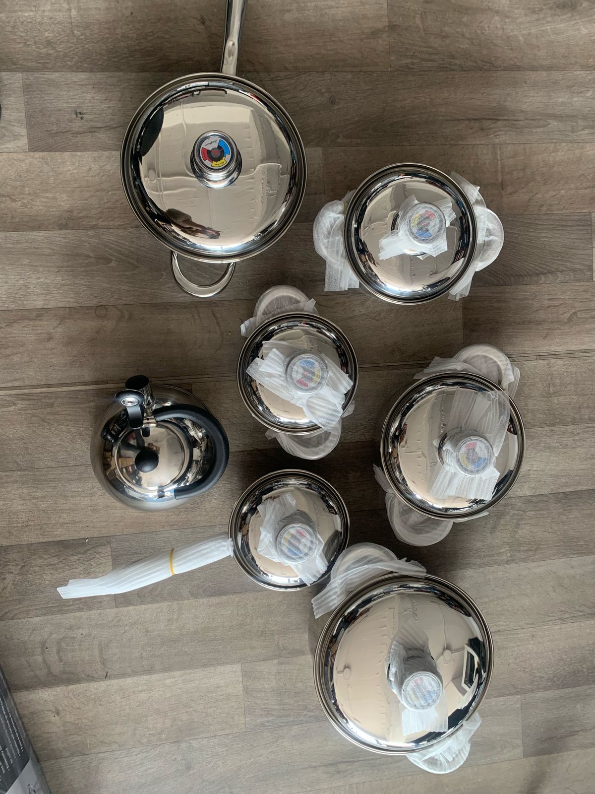 ChefMax™ Steel Set de Ollas 13 Piezas de Alta Durabilidad