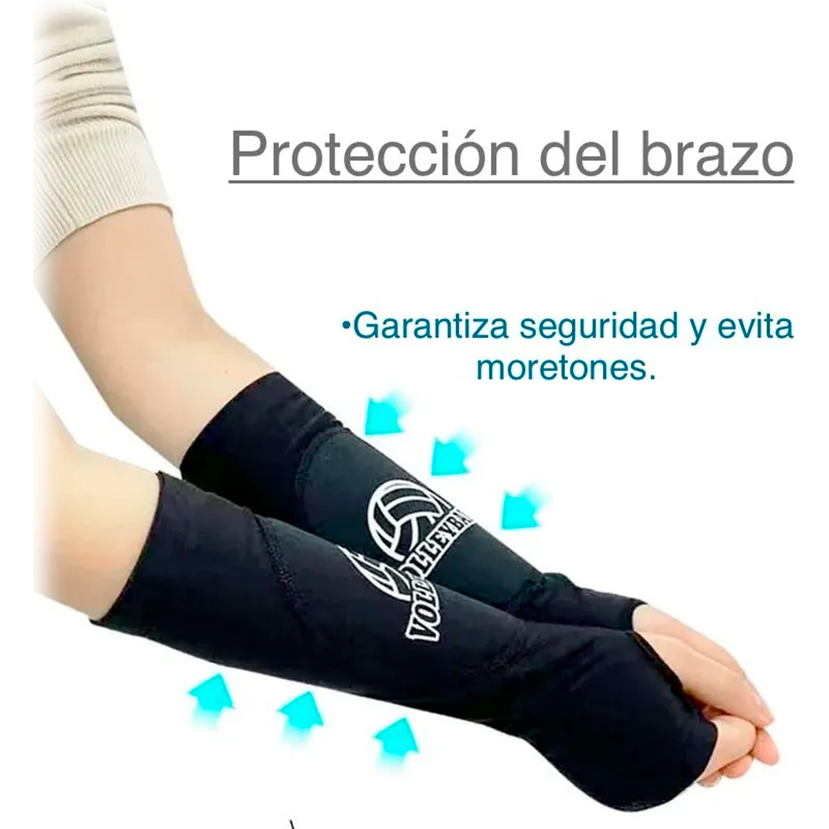 Mangas Acolchadas de Voleibol x2 – Protección y Rendimiento en Cada Juego