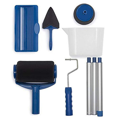 Kit de Rodillo para Pintura Recargable con Accesorios