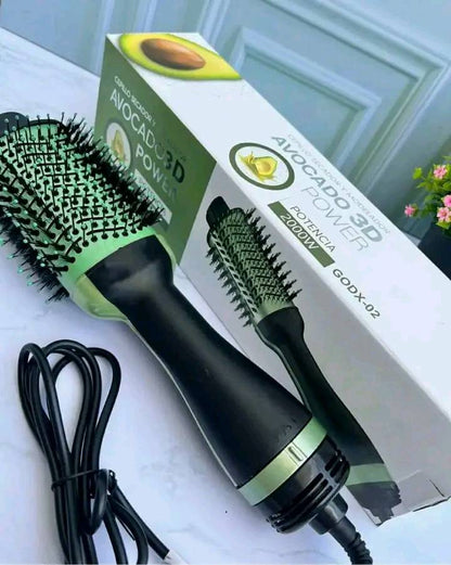 Cepillo Secador, Aguacate 3 en 1