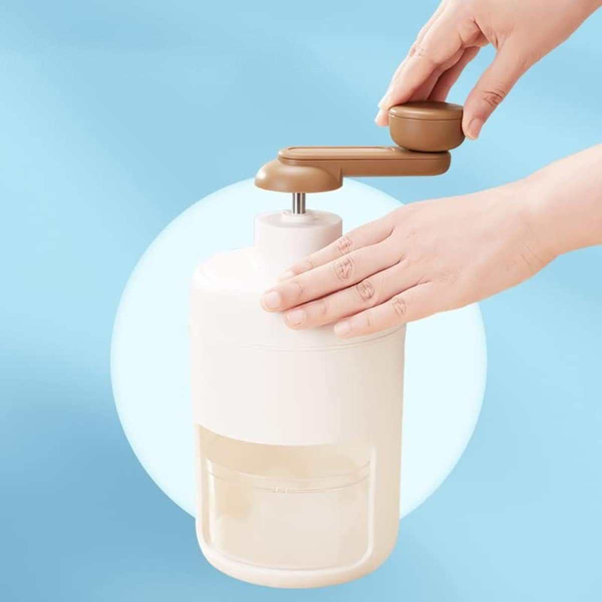 Triturador de Hielo Manual – Bebidas Refrescantes en Segundos