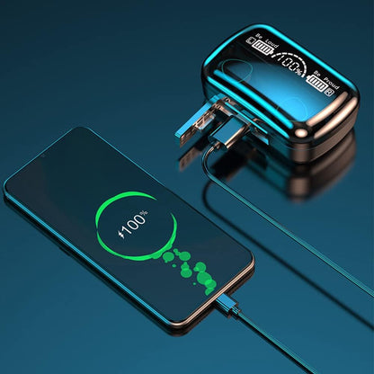 Audífonos Inalámbricos M10 TWS con Estuche Power Bank