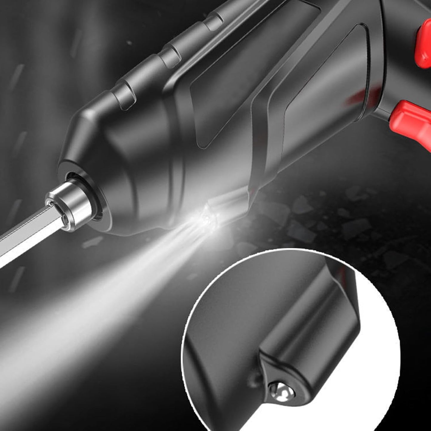 Destornillador Eléctrico Inalámbrico USB con Accesorios Intercambiables