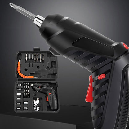 Destornillador Eléctrico Inalámbrico USB con Accesorios Intercambiables