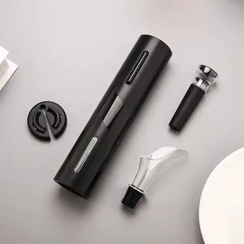 Descorchador de Vino Automático con Vertedor
