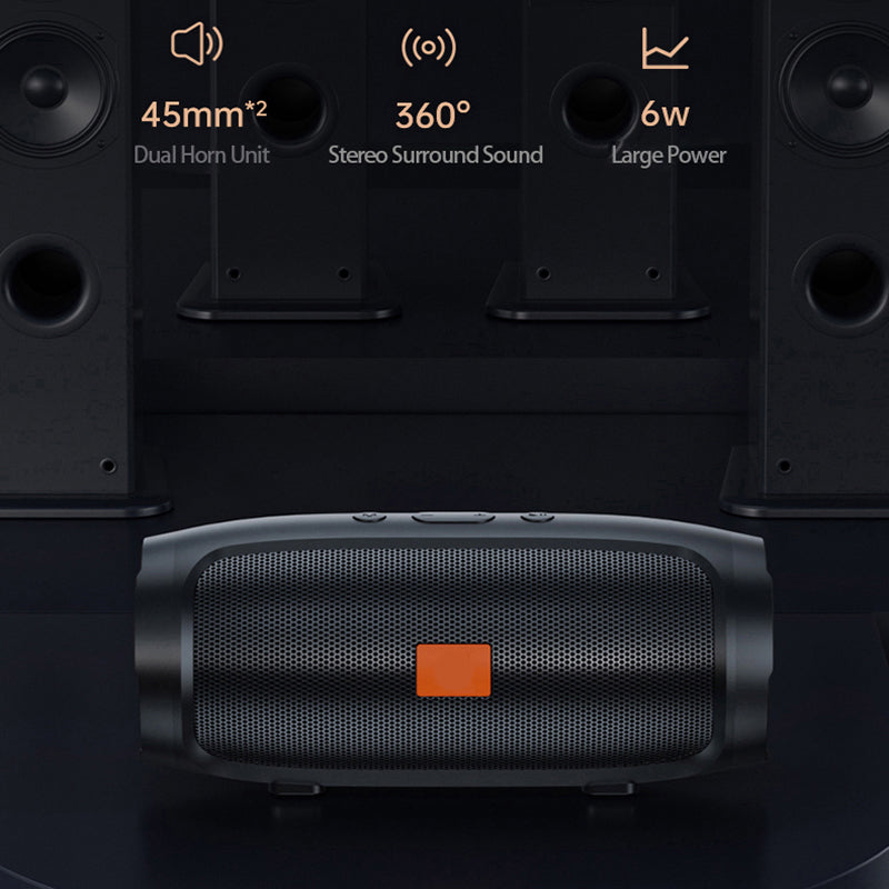 Parlante Portátil Tipo JBL con Bluetooth y Sonido Potente