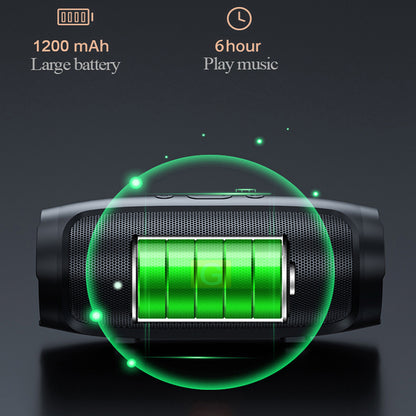 Parlante Portátil Tipo JBL con Bluetooth y Sonido Potente