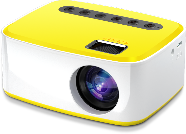 Mini Proyector Portátil WiFi 1080P con Altavoz Integrado