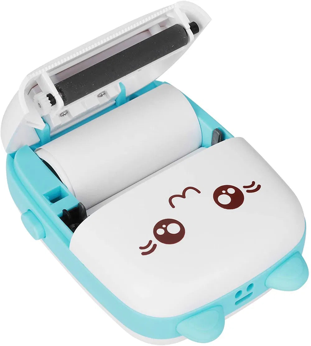 Impresora de Bolsillo Recargable – Incluye 6 Rollos de Papel