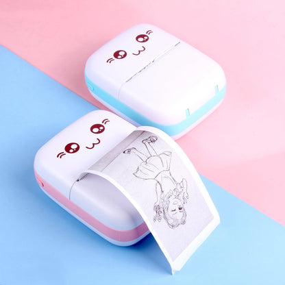 Impresora de Bolsillo Recargable – Incluye 6 Rollos de Papel