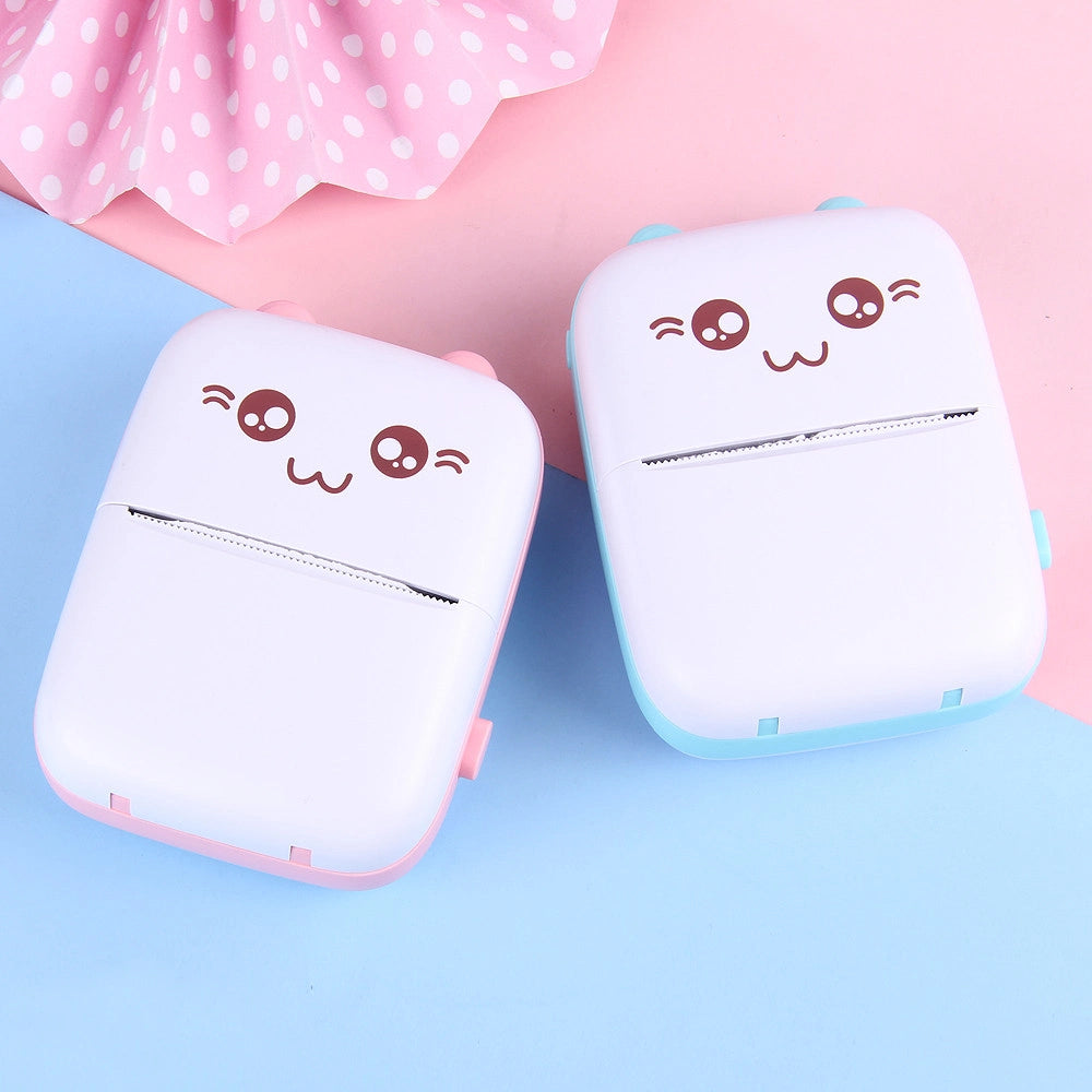Impresora de Bolsillo Recargable – Incluye 6 Rollos de Papel