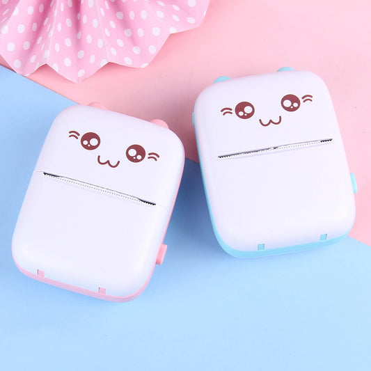 Impresora de Bolsillo Recargable – Incluye 6 Rollos de Papel