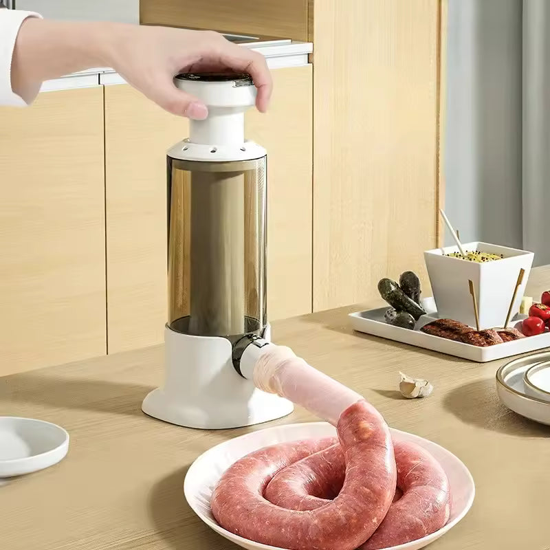 Combo Hogar 2 en 1: Molino de Café Eléctrico + Embutidora de Salchichas