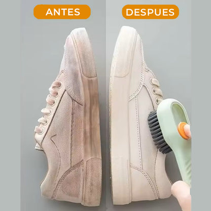 Cepillo Multiusos con Depósito de Jabón – Limpieza Profunda sin Esfuerzo