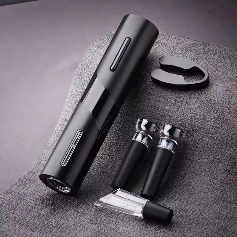Descorchador de Vino Automático con Vertedor