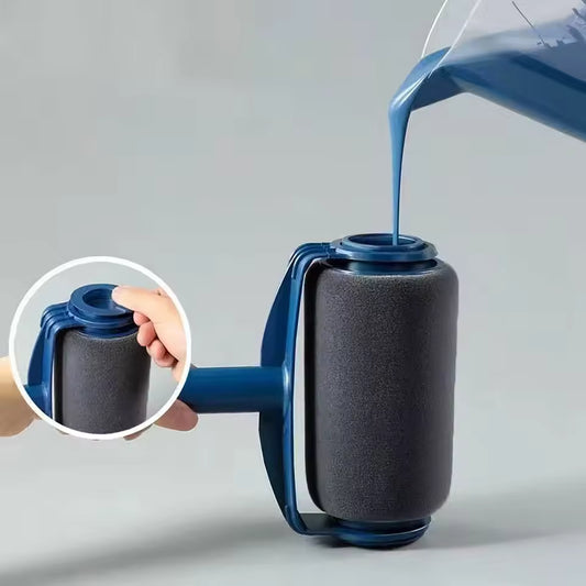 Kit de Rodillo para Pintura Recargable con Accesorios