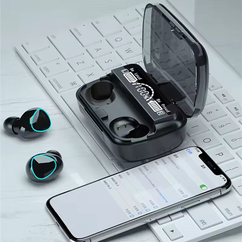 Audífonos Inalámbricos M10 TWS con Estuche Power Bank