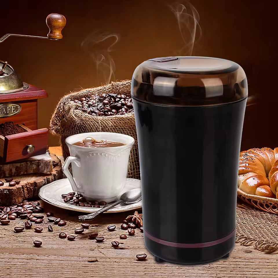 Molino Eléctrico Portátil Multiusos – Café, Especias y Granos en Segundos