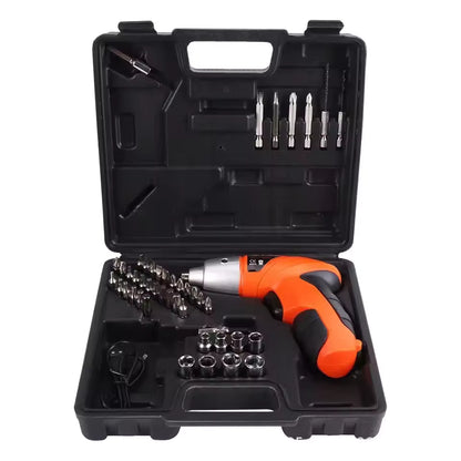 Destornillador Inalámbrico Recargable 45 en 1 – Compacto, Potente y Portátil