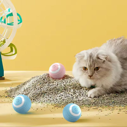 Pelota inteligente para gatos y perros pequeños – diversión automática