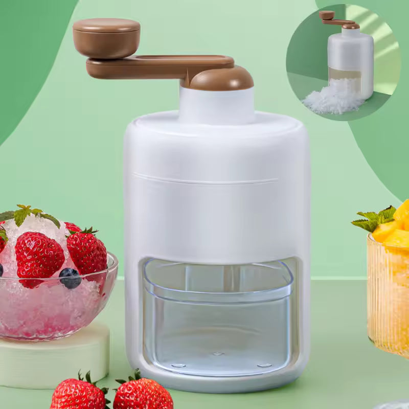 Triturador de Hielo Manual – Bebidas Refrescantes en Segundos
