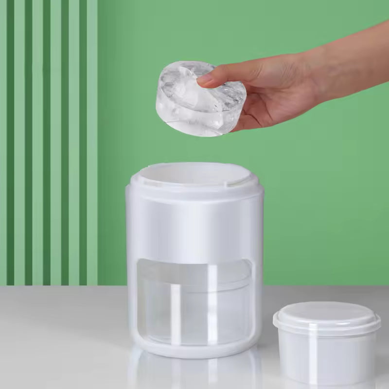 Triturador de Hielo Manual – Bebidas Refrescantes en Segundos