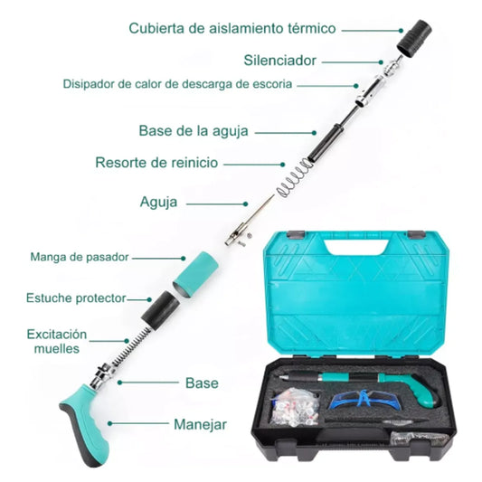 Remachadora ProForce™ – Precisión Neumática en Cada Disparo